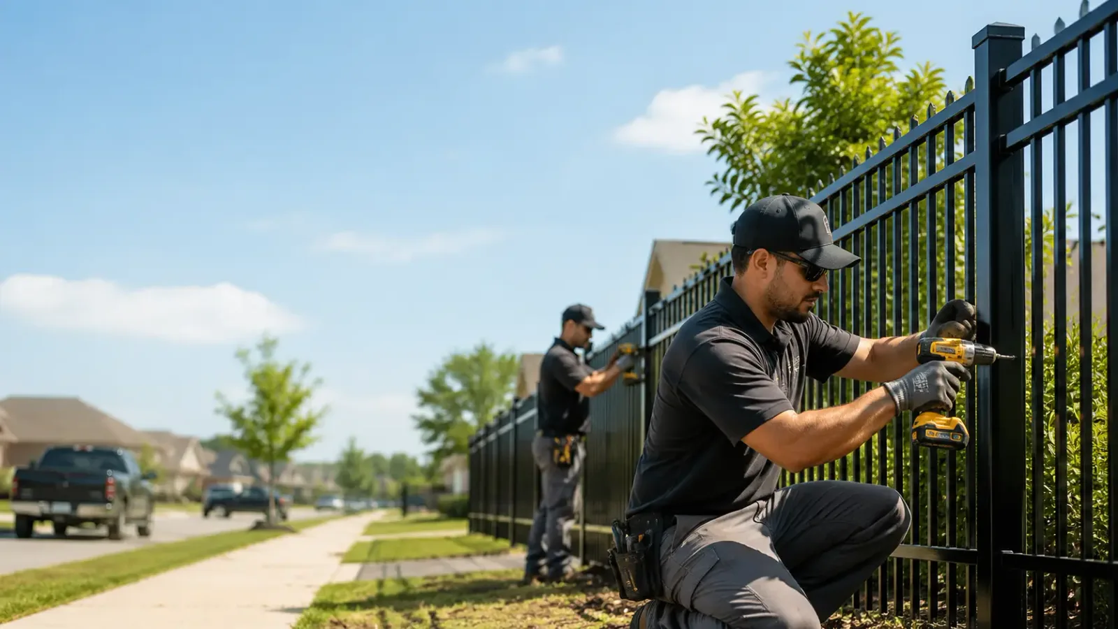 Metal Fence Installation in Gardendale, AL